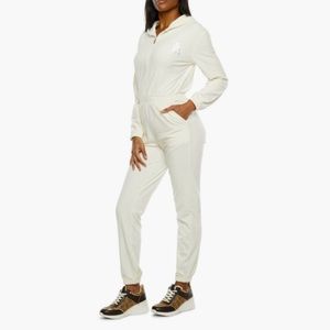 Juicy Couture Velour Long Sleeve Jumpsuit NWT